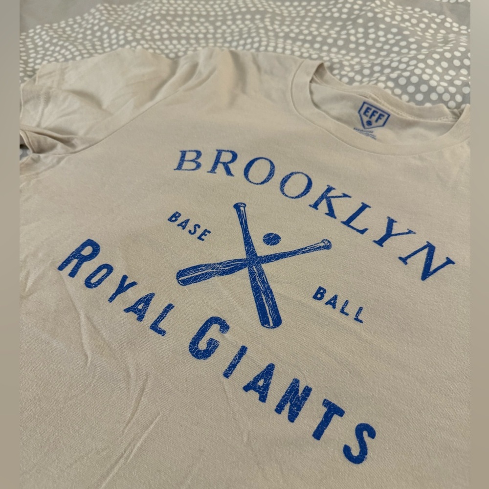 Ebbet's Field Flannels T-shirt - Brooklyn Royal Giants - Size M